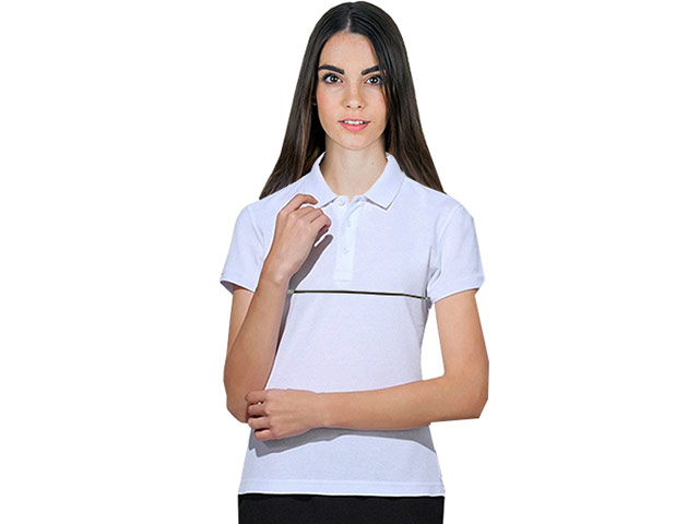 Ladies Miles Moisture Management Golf Shirt - Polyester Interlock