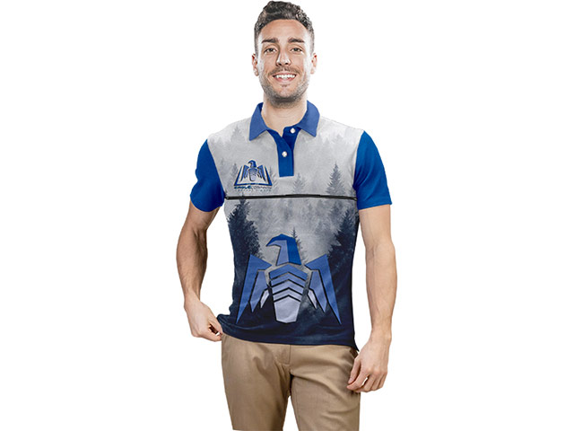 Mens Koa Moisture Management Fc Golf Shirt - Polyester Birdseye