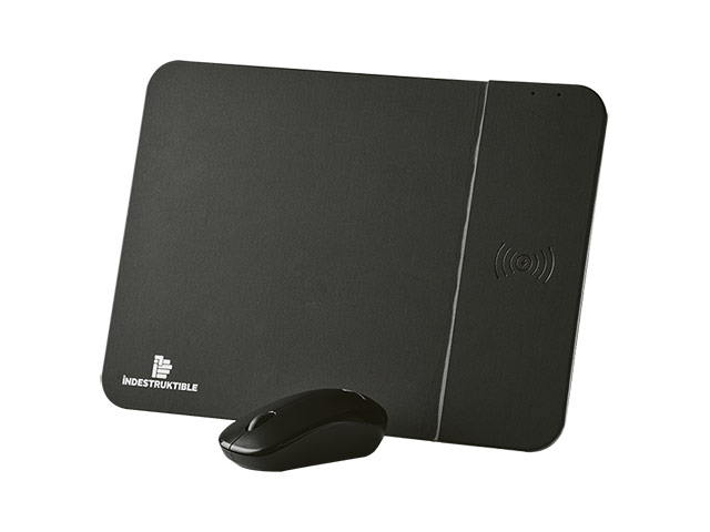 Ind Mouse Pad With 10W Fast Wireless Charging