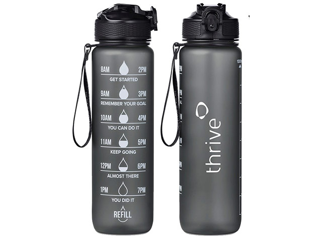 Eva And Elm Neptune Plastic Water Bottle-1 Litre - Image 2