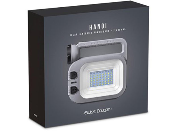 Swiss Cougar Hanoi Solar Lantern And Power Bank - Image 2