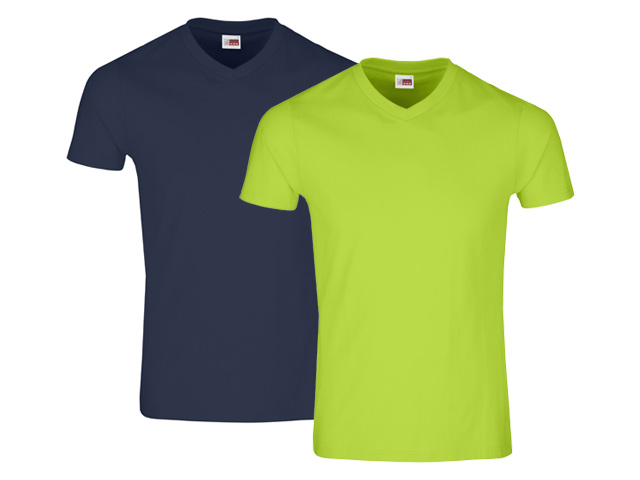 Mens Super Club 165 V-Neck T-Shirt - Image 3