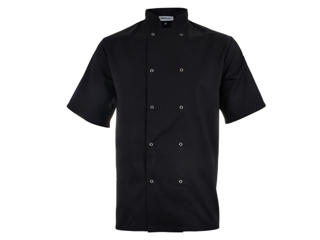 Unisex Short Sleeve Zest Chef Jacket - Image 2