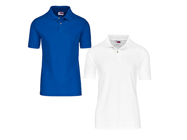 Mens Boston Golf Shirt - Image 3