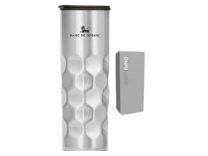 Serendipio Meteor Stainless Steel And Plastic Double-Wall Tumbler-450Ml