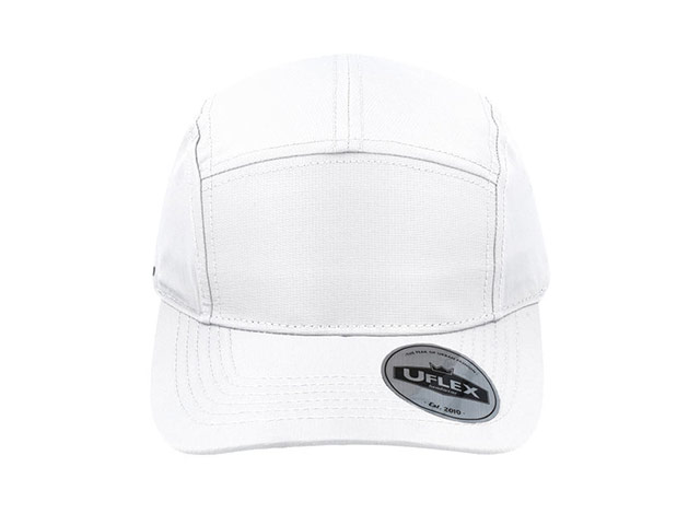5 Panel Nylon Ripstop Flat Peak Cap - Image 5