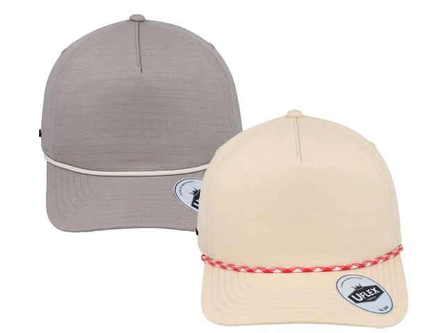 5 Panel Snapback With Rope Detail Cap - Image 2