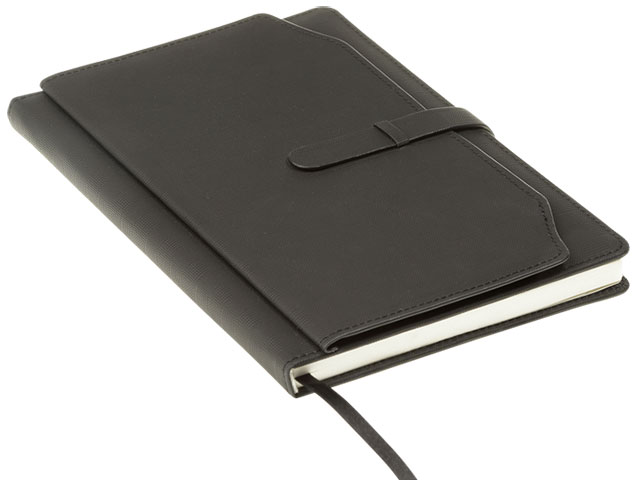A5 Notebook With Outer Pouch
