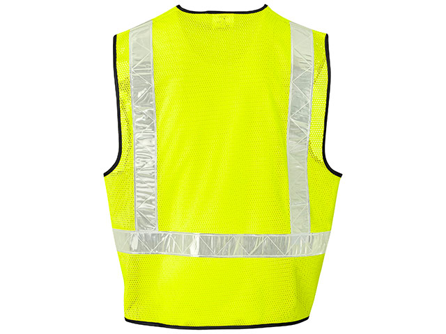 Airport Hi-Viz Reflective Full Zip Vest - Image 2