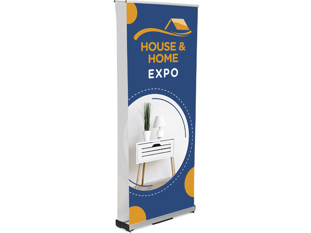 Champion Fabric Pull-Up Banner Double-Sided Incl Kit