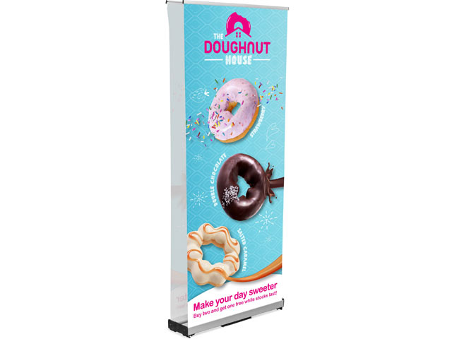 Champion Layflat Pull-Up Banner Double-Sided Incl Kit