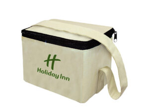 Cotton 6 Can Cooler Bag