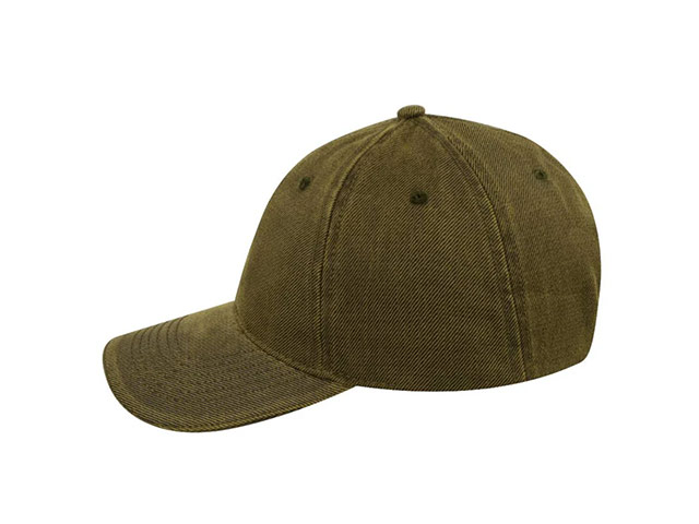 Dual Tone Oil Skin 6 Panel Cap - Image 3