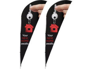 Legend 2M Sharkfin Flying Banner (Set Of 2)