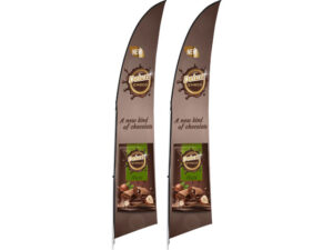 Legend 3M Arcfin Flying Banner (Set Of 2)
