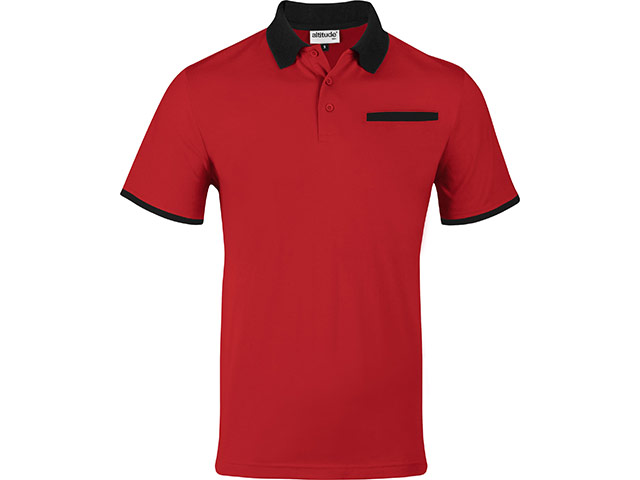 Mens Caliber Golf Shirt - Image 2
