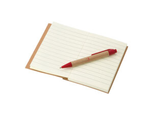 Mini Recycled Notebook And Pen