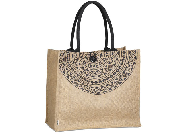 Okiyo Kashira Jute Tote - Image 2