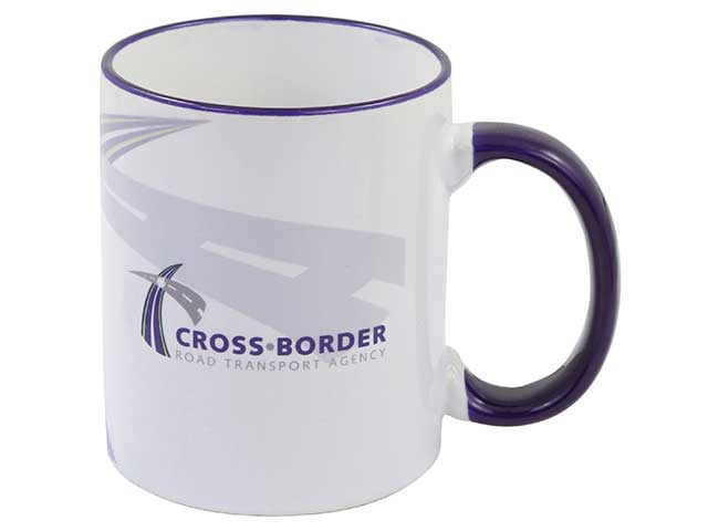Sublimation Rim Mug - Image 2