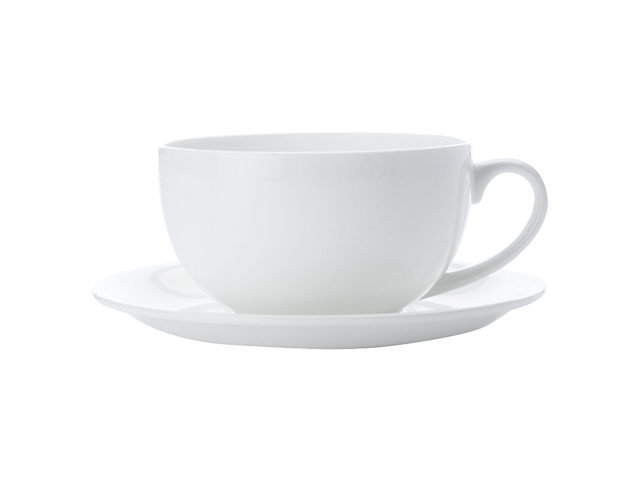 Cashmere Cappuccino Cup and Saucer 350ml