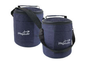 Eira Denim Barrel Cooler with Pocket.