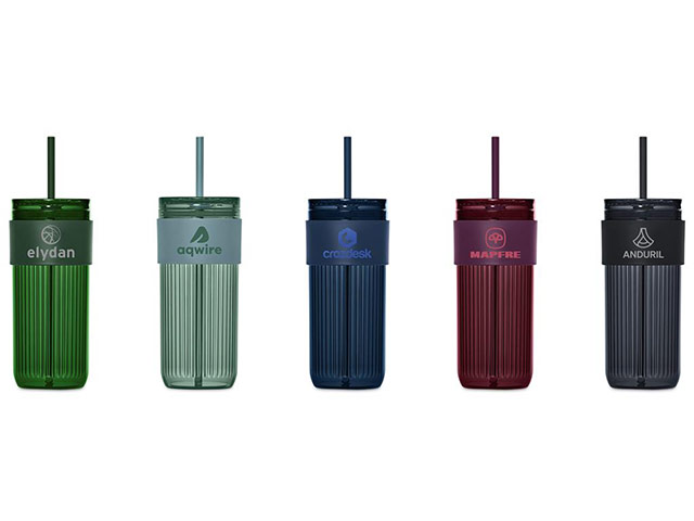 Serendipio Mayfair Plastic Tumbler & Straw – 650ml - Image 2