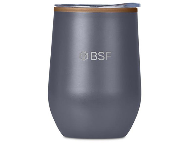 Serendipio Ovolo Stainless Steel & Plastic Double-Wall Tumbler – 350ml
