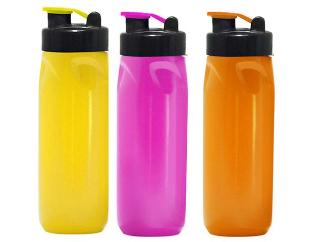 Splash Sparkle 750ml water bottle 1 col - Flip top - Image 2