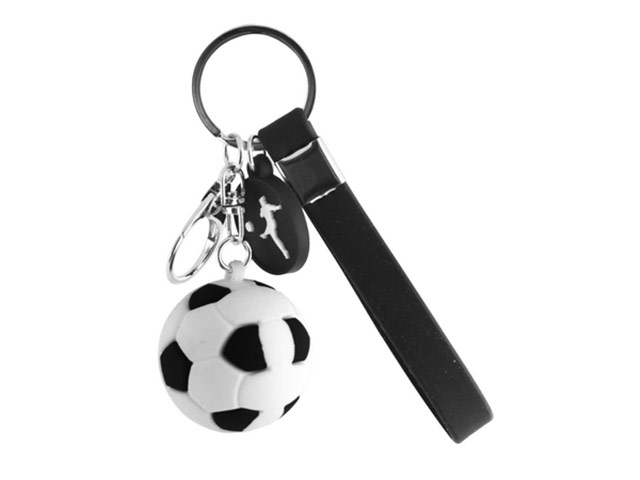 Goal-Kick Soccer Ball Keychain