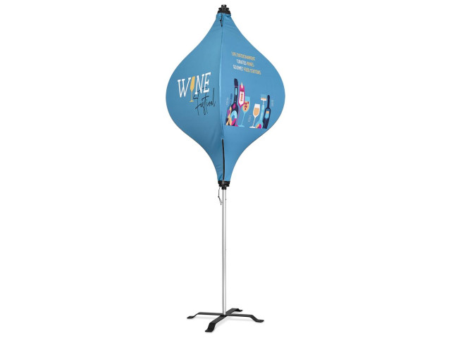 Lantern Banner with Light Weight Cross Base