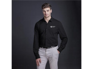 Mens Long Sleeve Alex Varga Cronus Knitted Shirt