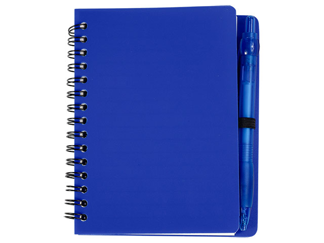 Mini Spiral Notebook with Pen - Image 2